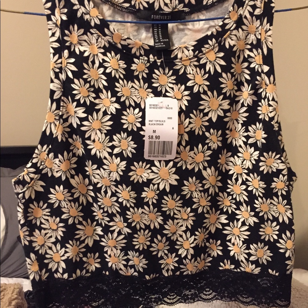 Sunflower Crop Top